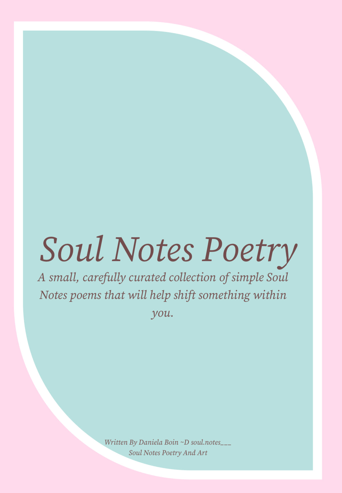 Mini Soul Notes Poetry E-Book