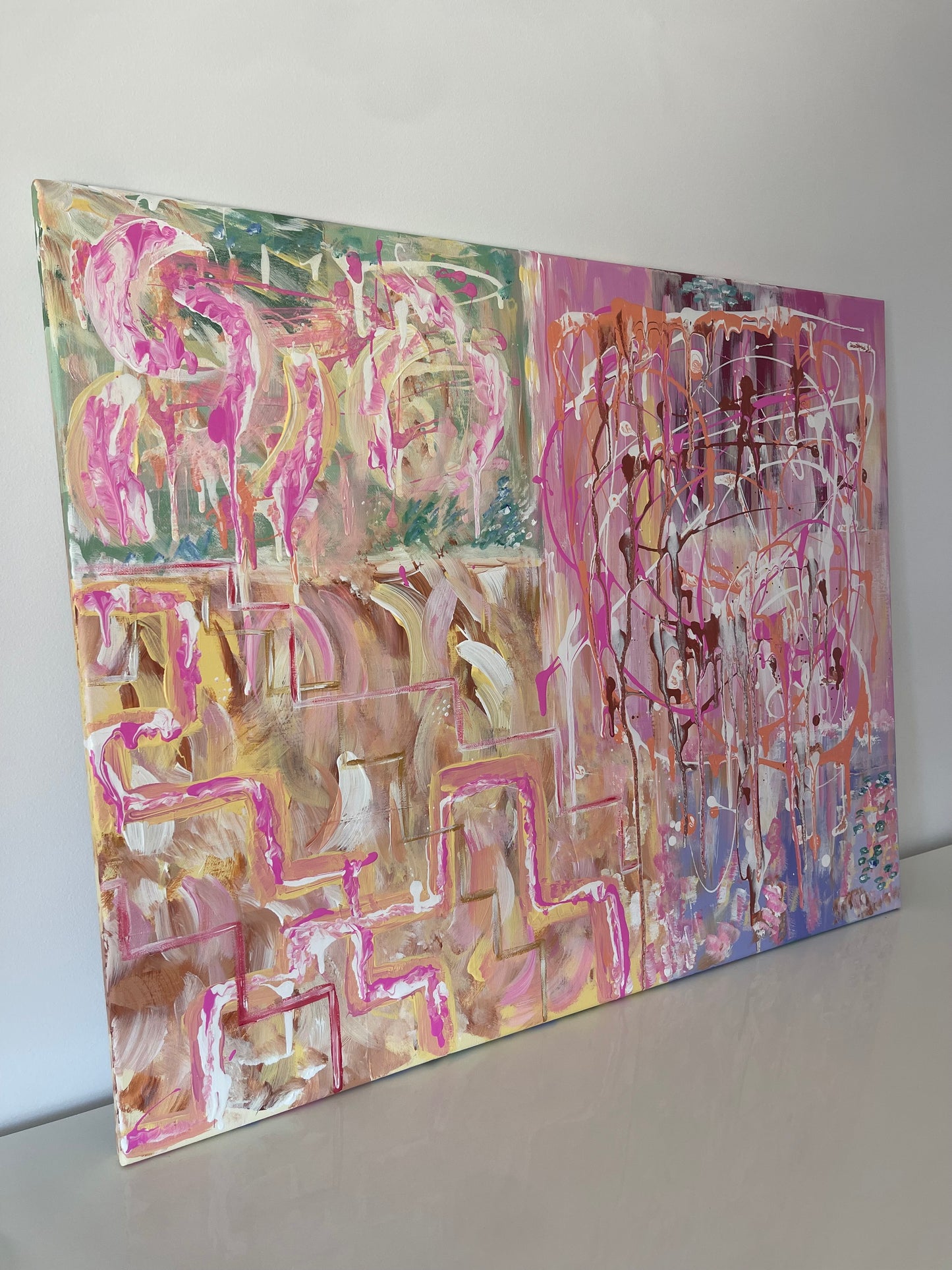Expression Collection  - Intertwine - Soul Notes Hand Painted Art