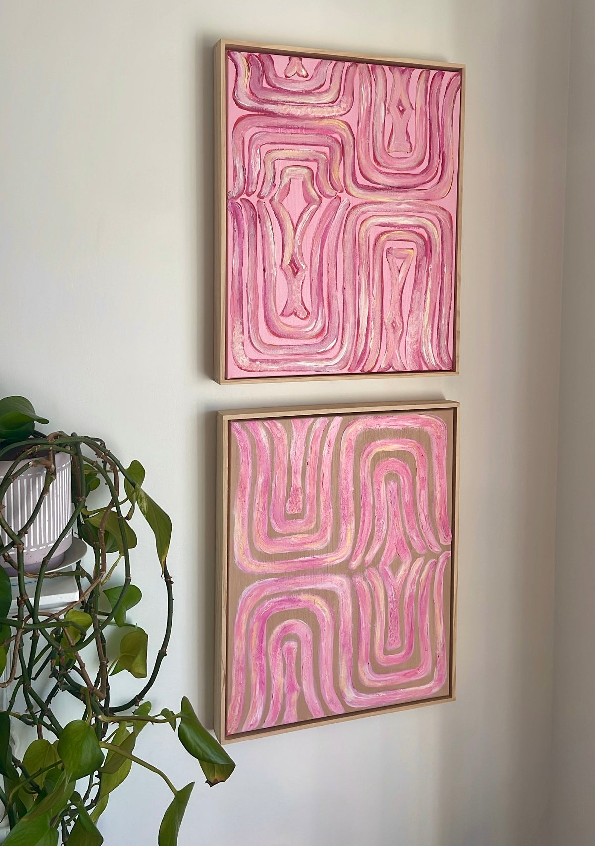 Connections Soul Notes Hand Painted Art
