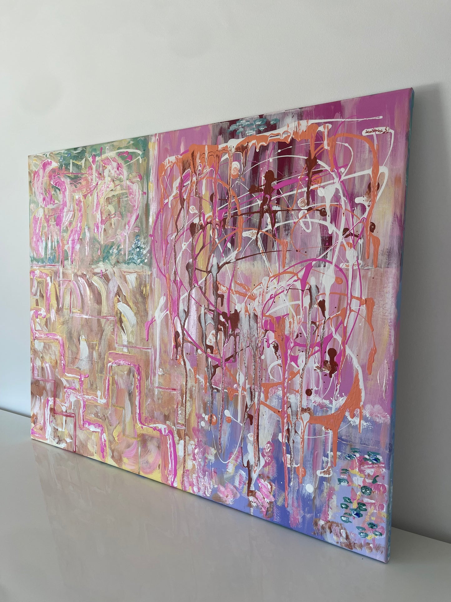 Expression Collection  - Intertwine - Soul Notes Hand Painted Art
