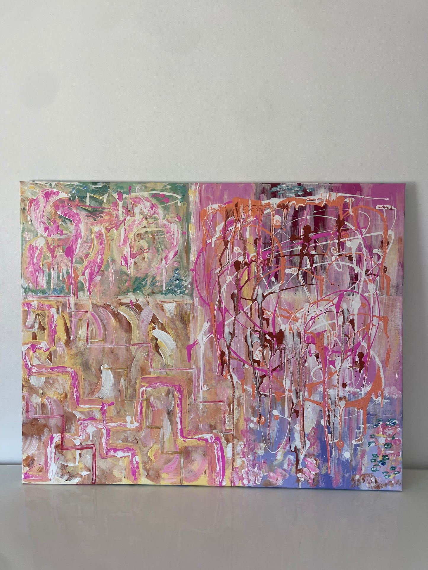 Expression Collection  - Intertwine - Soul Notes Hand Painted Art