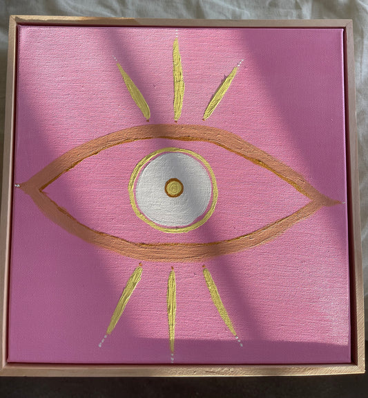 Original Evil Eye - Soul Notes Hand Painted Art