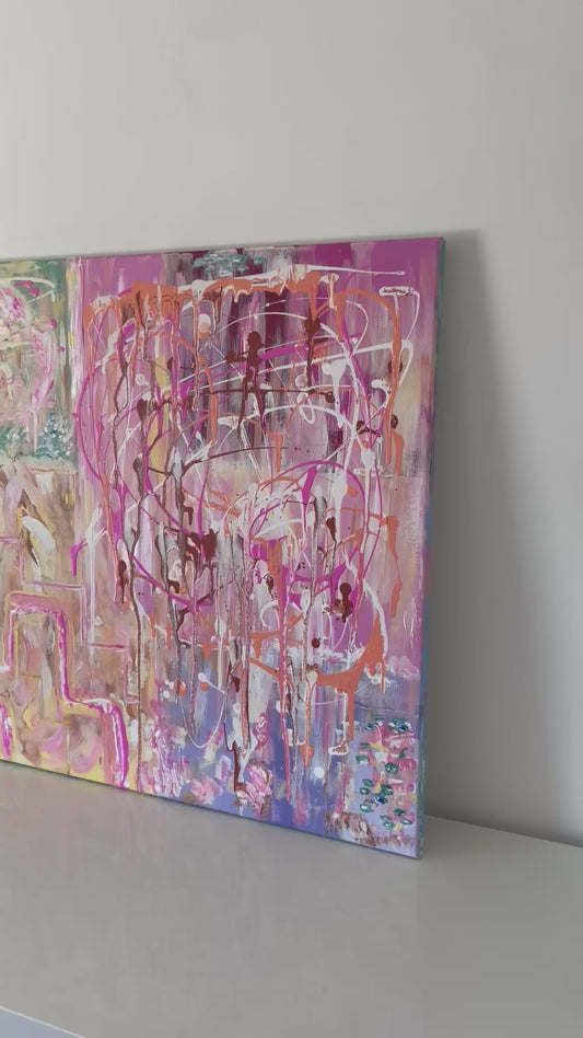 Expression Collection  - Intertwine - Soul Notes Hand Painted Art